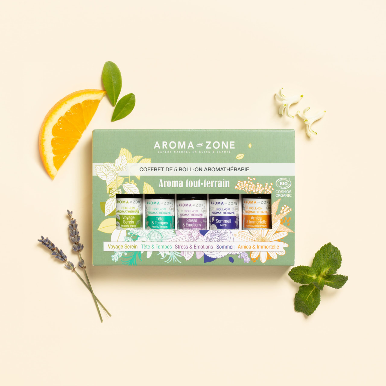 Essential oil Set - Trio of Essential oils - Breathe! - Aroma-Zone